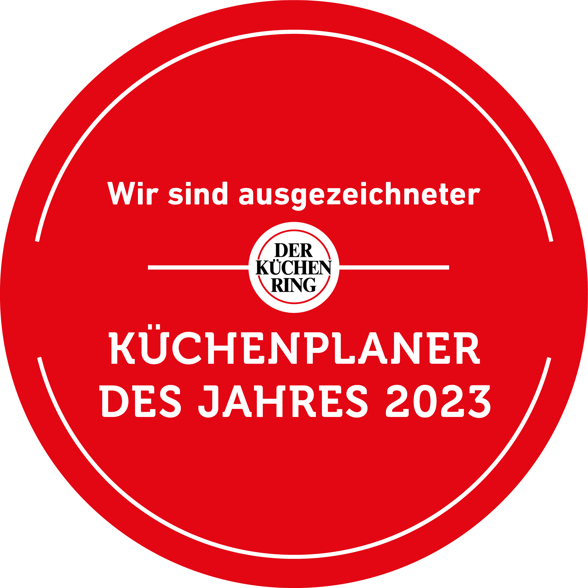 Siegel Küchenplaner des Jahres 2023
